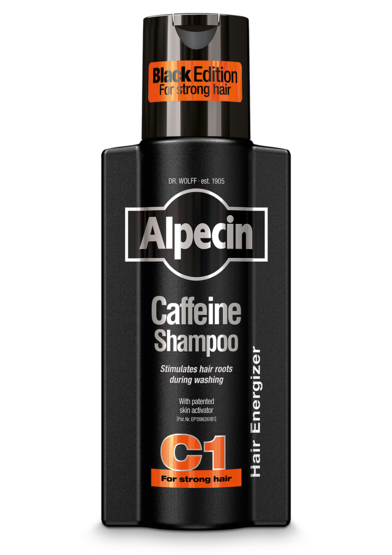 Zachowaj włosy na dłużej dzięki szamponowi Alpecin Caffeine C1 Black Edition