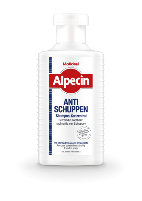 [Translate to en_DE:] Alpecin Medicinal Shampoo-Konzentrat Anti-Schuppen