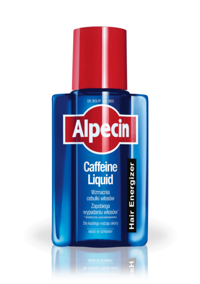 Płyn kofeinowy Caffeine Liquid z kofeiną zwiększa aktywność cebulek włosów
