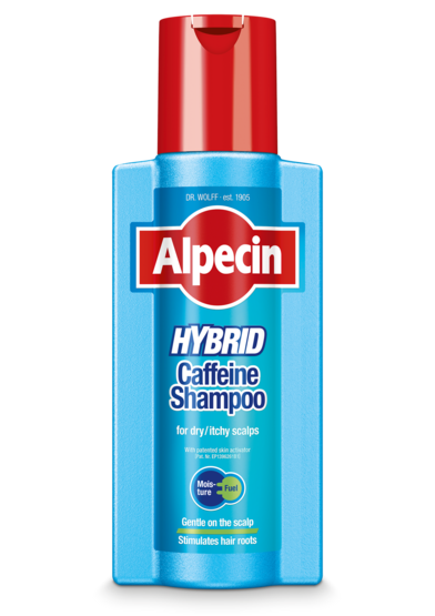 Alpecin Hybrid Caffeine Shampoo for sensitive or itchy scalps 