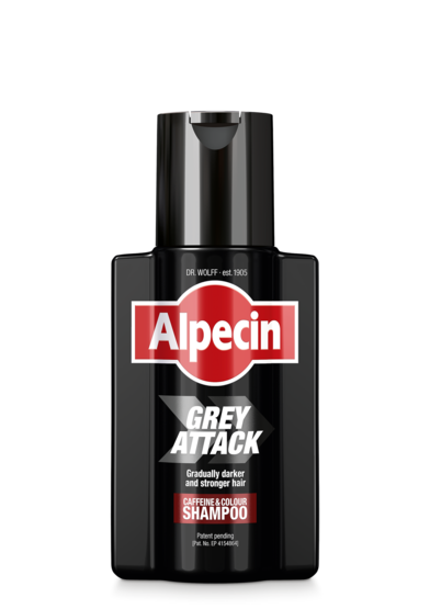 Alpecin Grey Attack Кофеинов & оцветяващ шампоан