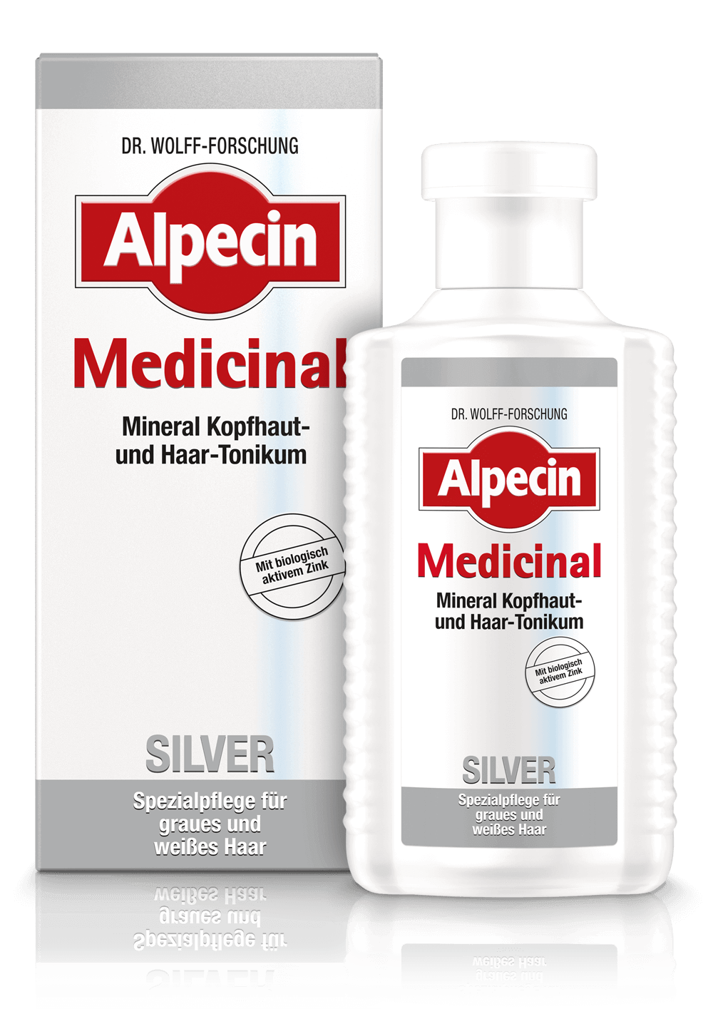Alpecin Medicinal SILVER Spezialpflege für graues und weißes Haar
