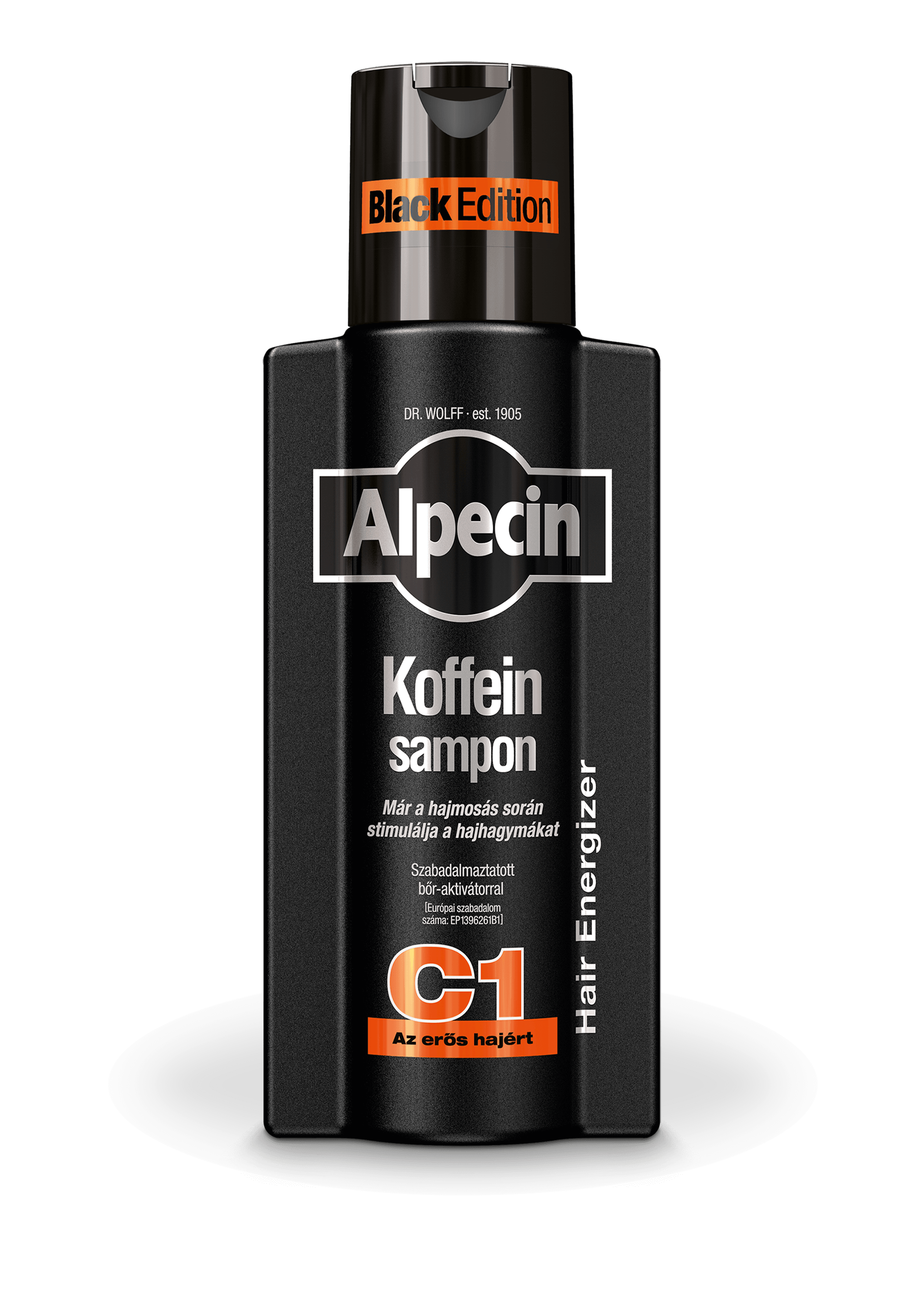 Koffein samponnal Black Edition